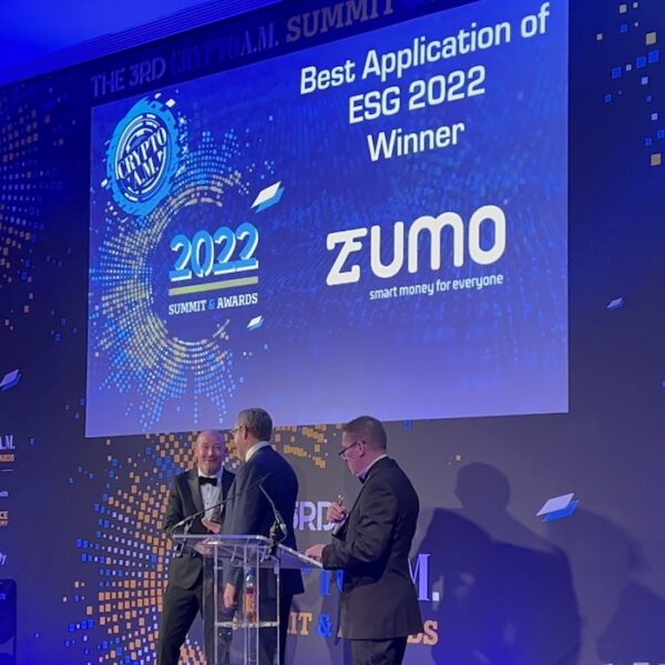 Zumo receives Best Application of ESG award